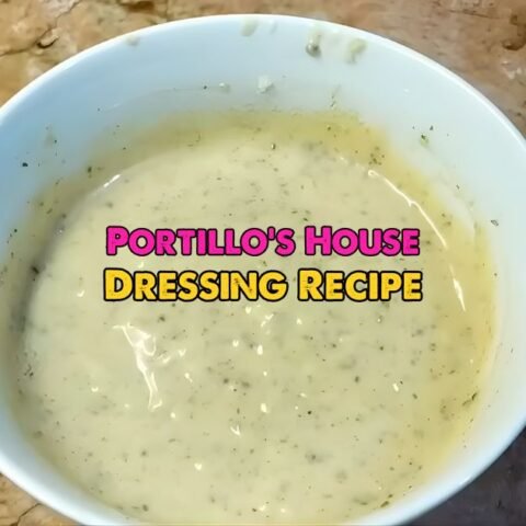 Portillo's House Dressing Recipe