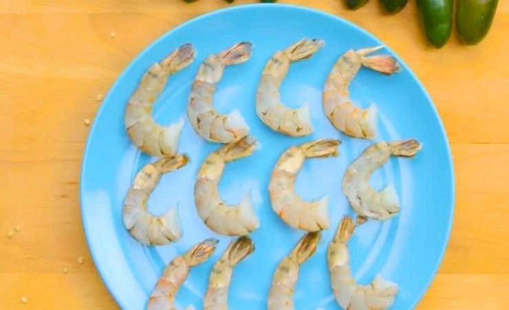 2. Season and Stuff Shrimp