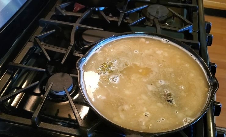 Add the Chiles and Simmer