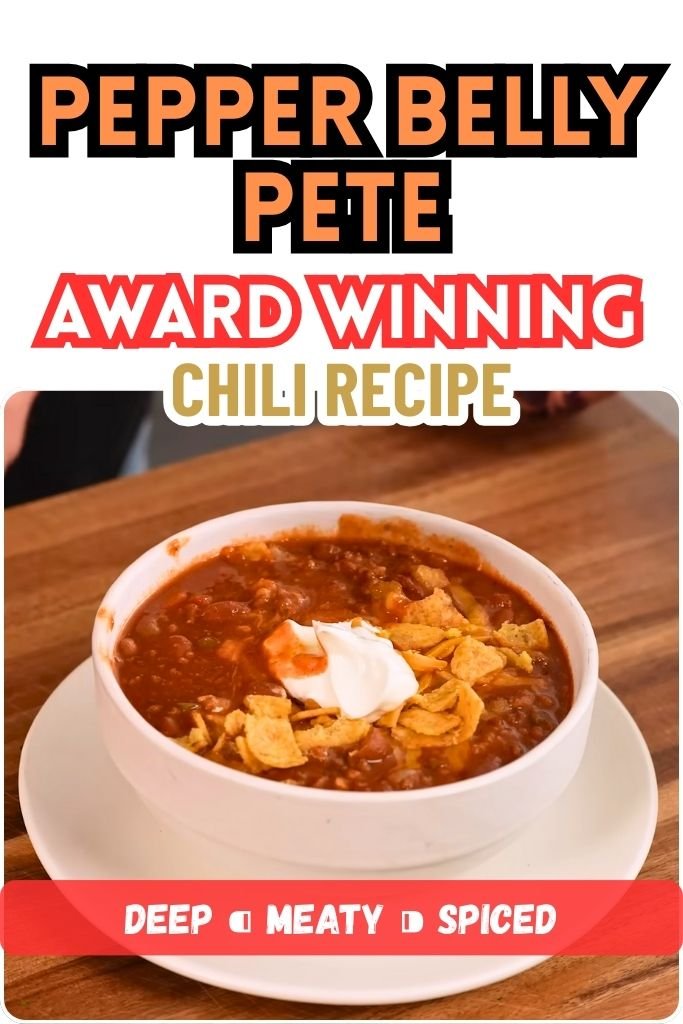 Copycat of Pepper Belly Pete Award Winning Chili Recipe