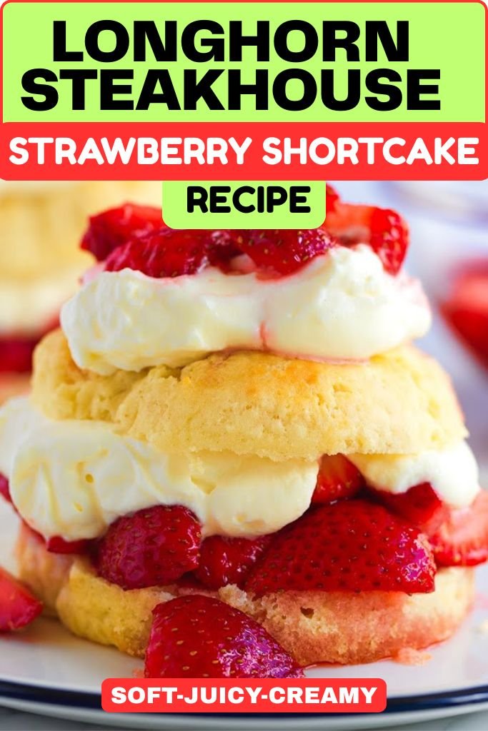 Longhorn Steakhouse Strawberry Shortcake