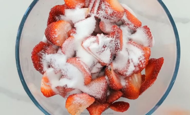 Prepare Your Pan and Strawberries