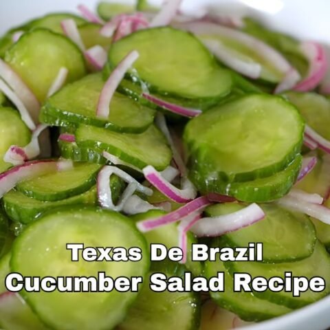 Texas De Brazil Cucumber Salad Recipe