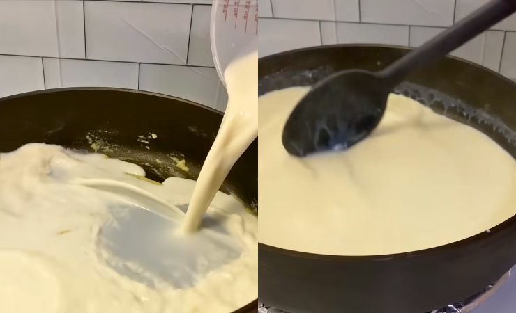 Add the Milk