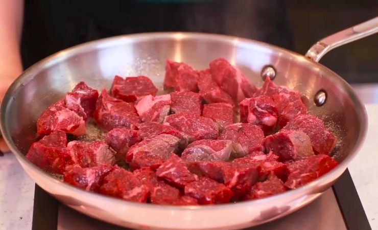 Start the Beef in Water