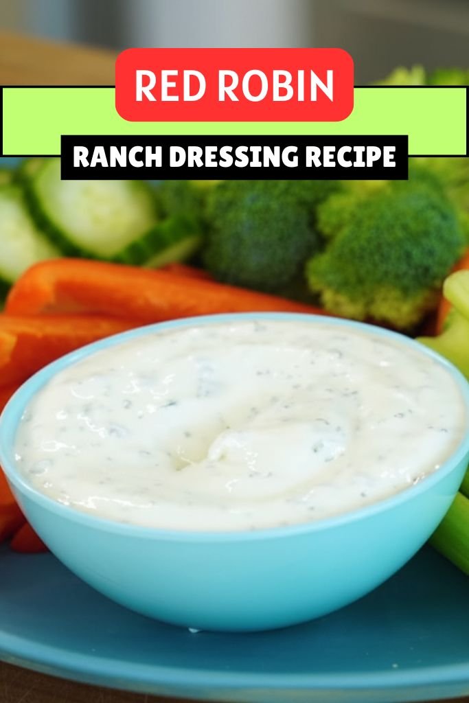 Red Robin Ranch Dressing