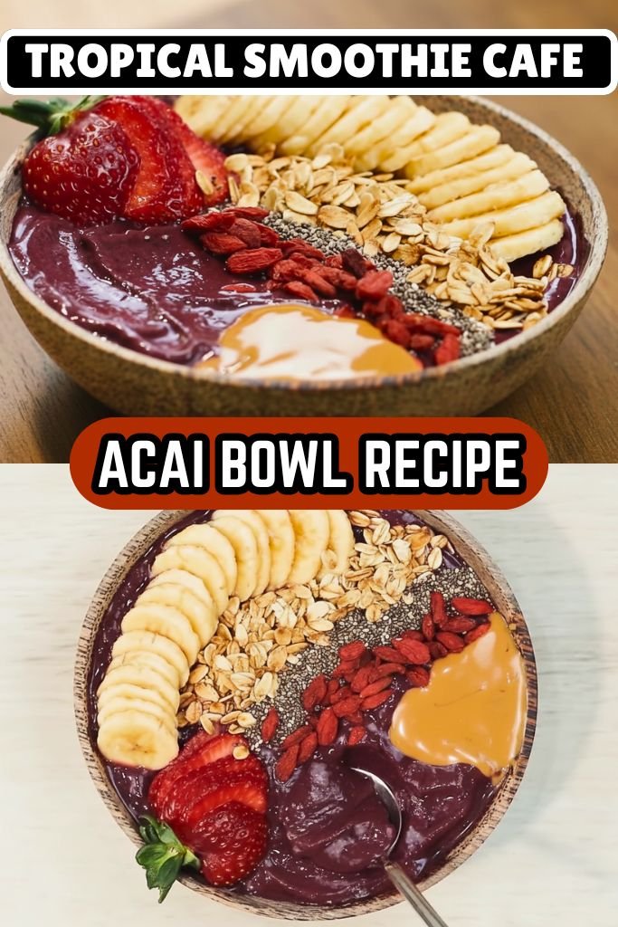 Tropical Smoothie Cafe Acai Bowl