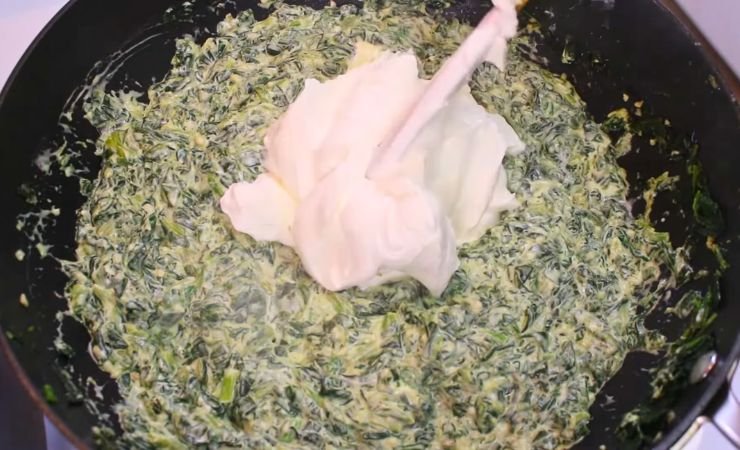 Add the Seasonings and Spinach