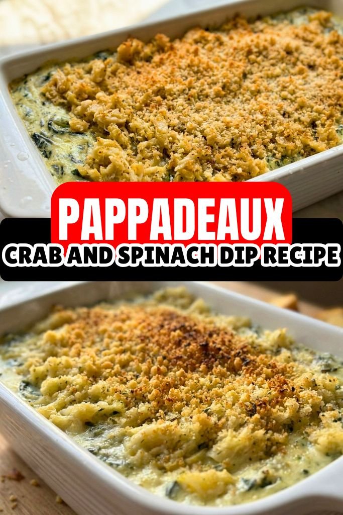 Pappadeaux Crab and Spinach Dip
