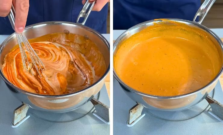 Mix the Creamy Base