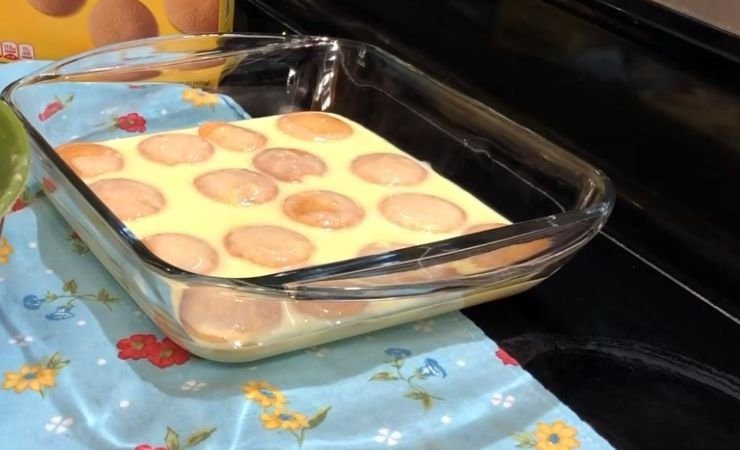 Fold in the whipped topping