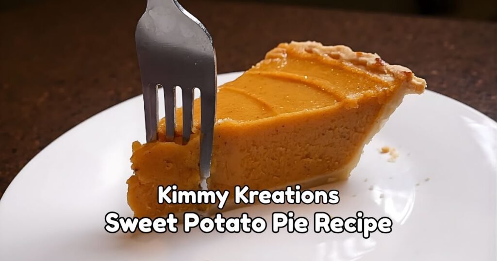 Kimmy Kreations Sweet Potato Pie Recipe