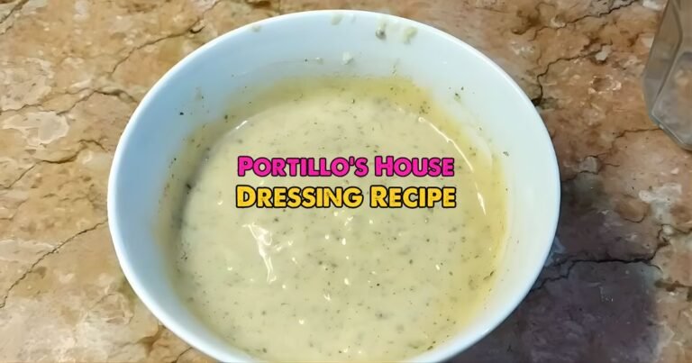 Portillo's House Dressing Recipe