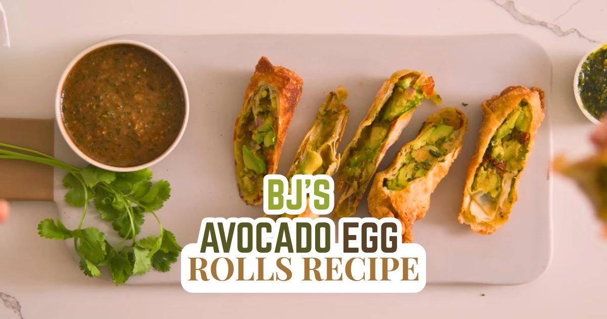 Bj's Avocado Egg Rolls Recipe