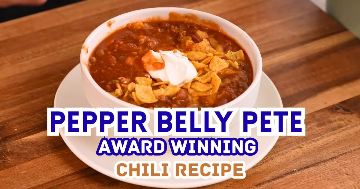 Pepper Belly Pete Award Winning Chili Recipe