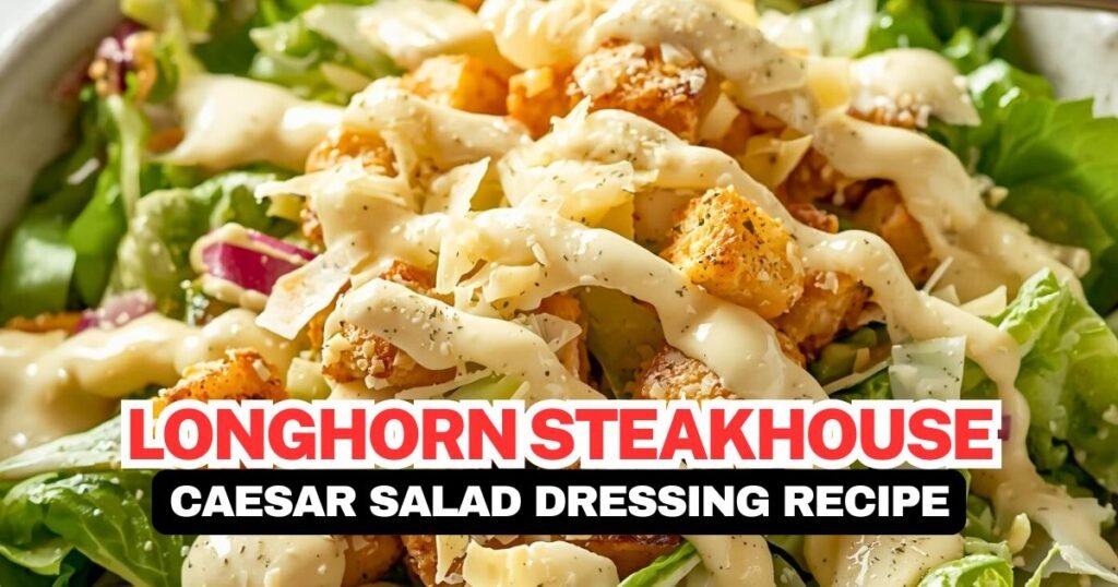 Longhorn Steakhouse Caesar Salad Dressing Recipe